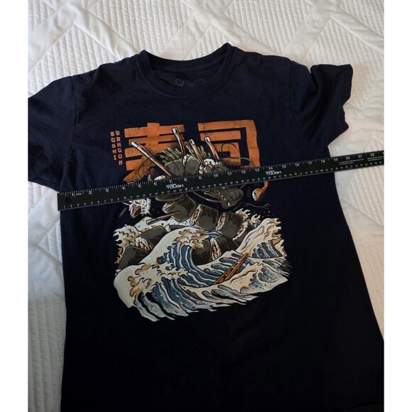Black Matter Dragon Sushi T Shirt Size Medium Ilustrata Design Blue Anime Manga - Picture 4 of 5